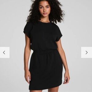 SPANX Air Essentials Cinched Mini Dress Large Black